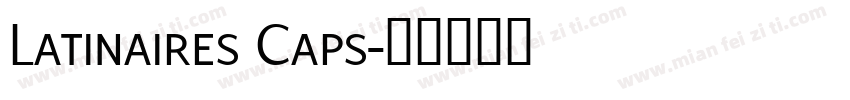 Latinaires Caps字体转换